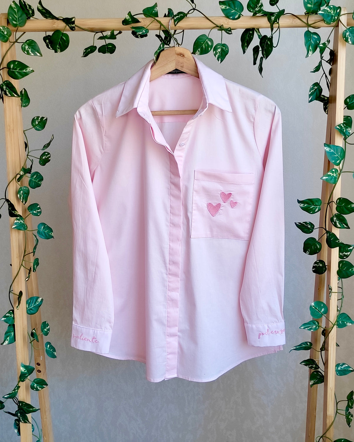 CAMISA DESIRÉ BORDADA