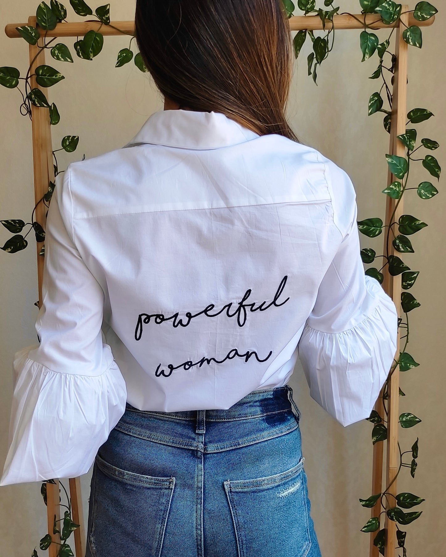 CAMISA POWERFUL BORDADA