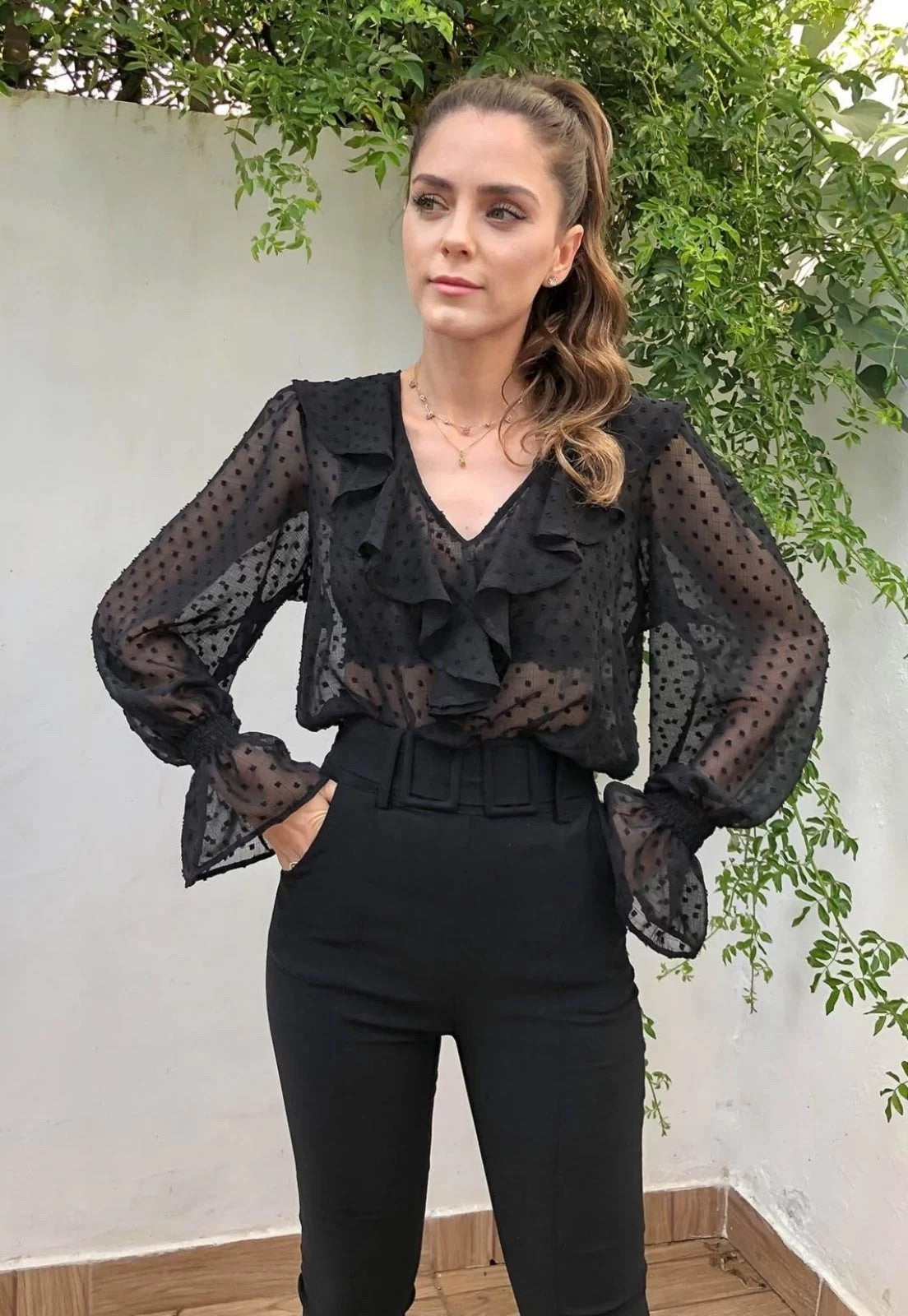 BLUSA PLUMETI