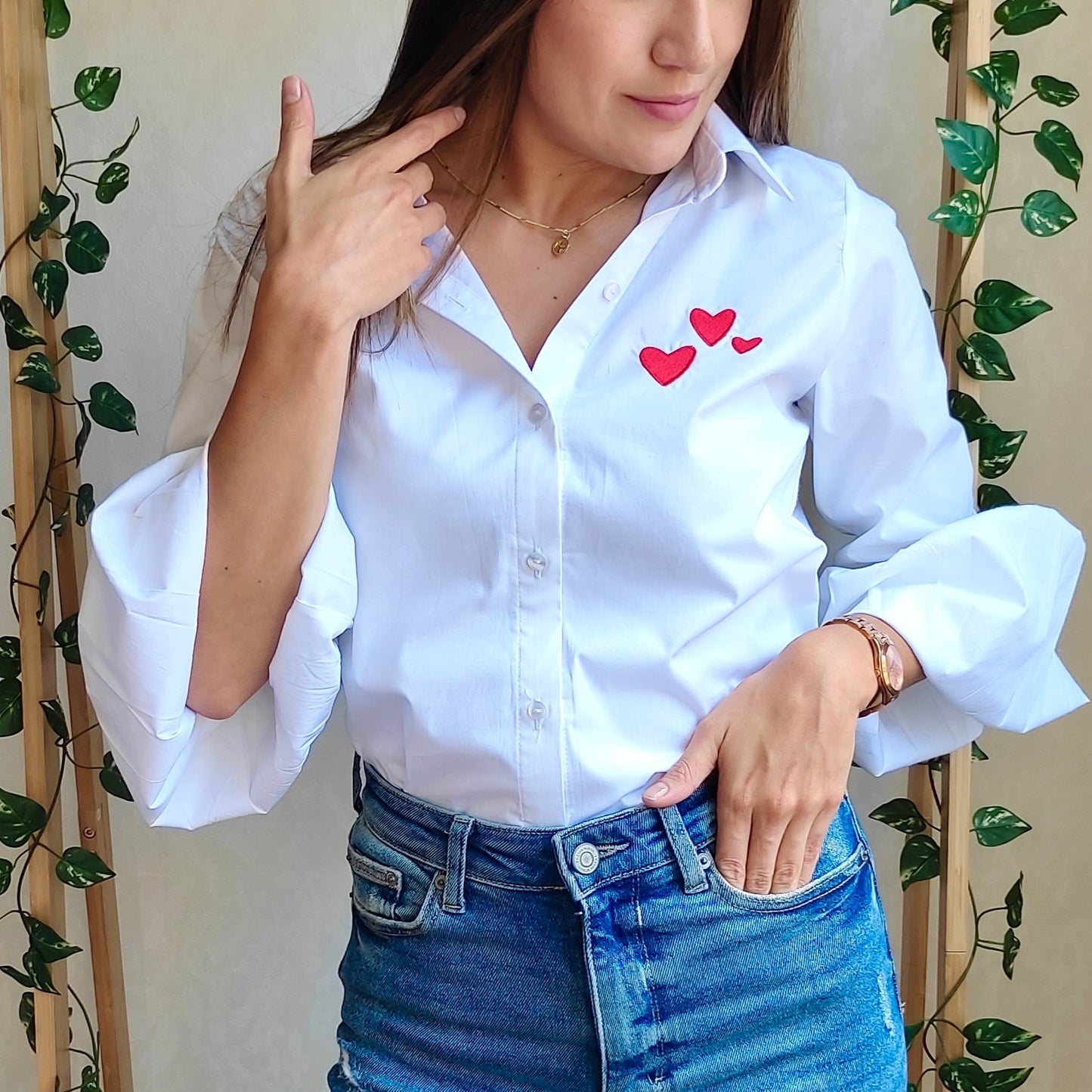 CAMISA POWERFUL BORDADA