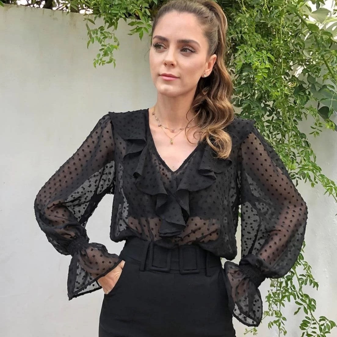 BLUSA PLUMETI
