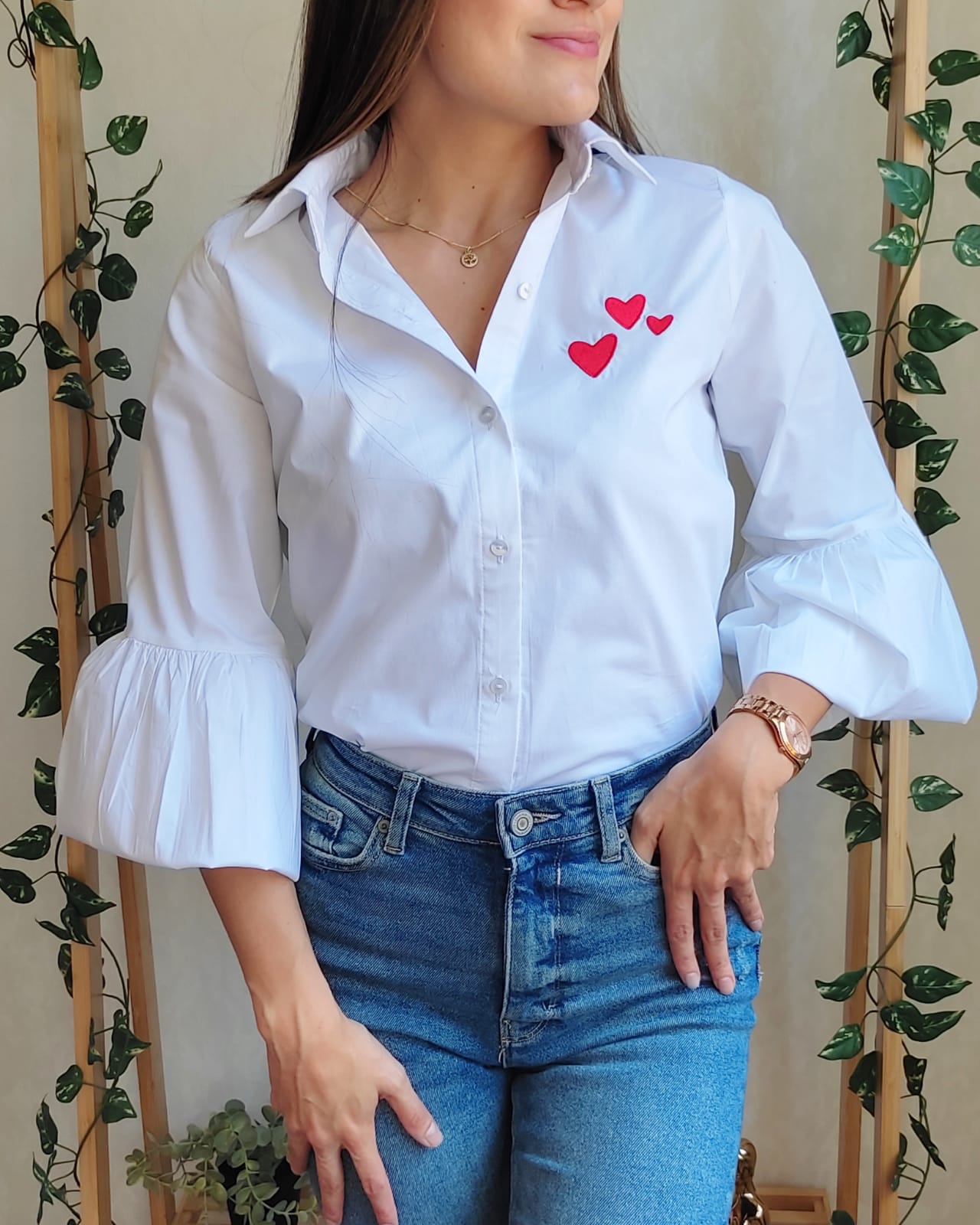 CAMISA POWERFUL BORDADA
