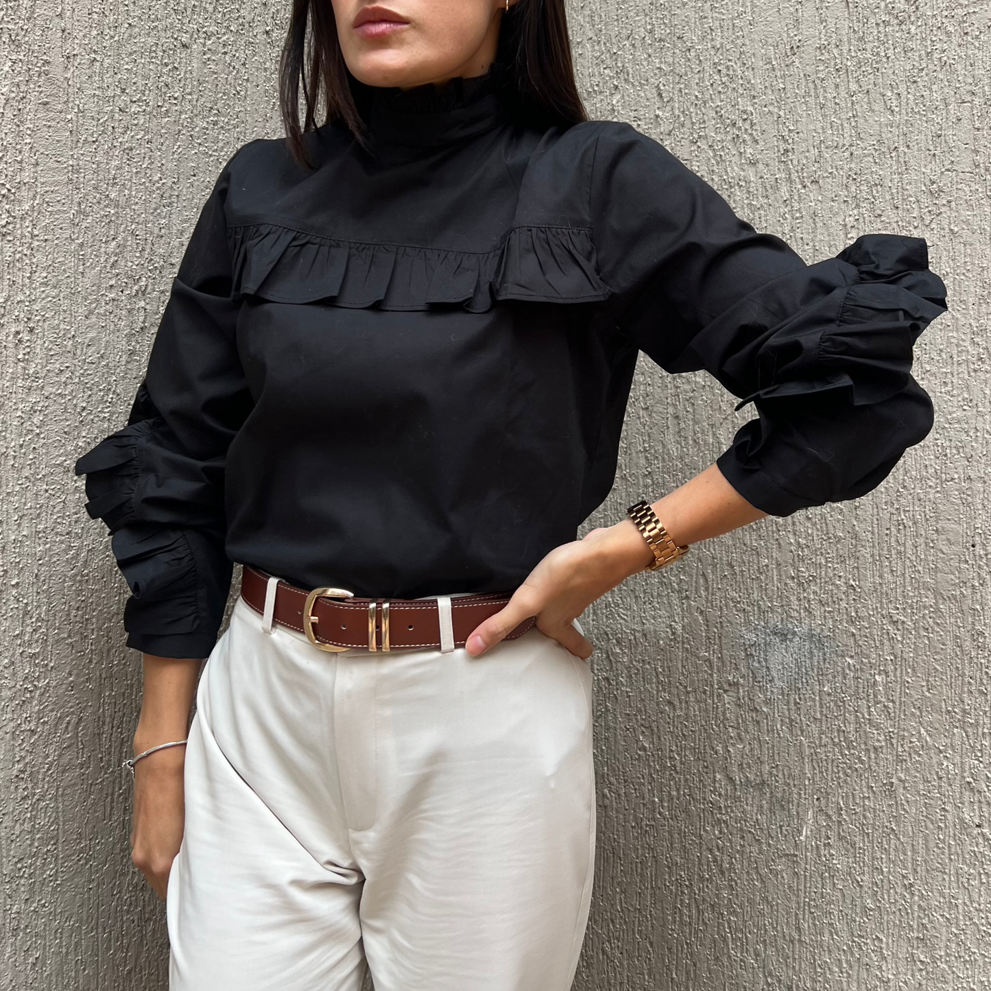 BLUSA ROMÁNTICA BOLEROS