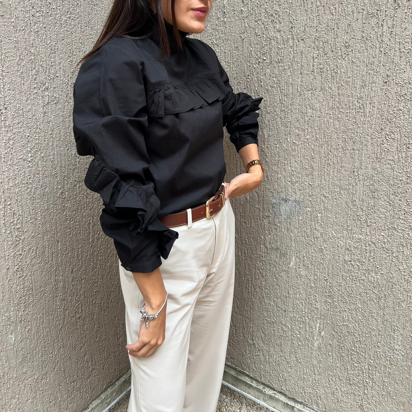 BLUSA ROMÁNTICA BOLEROS
