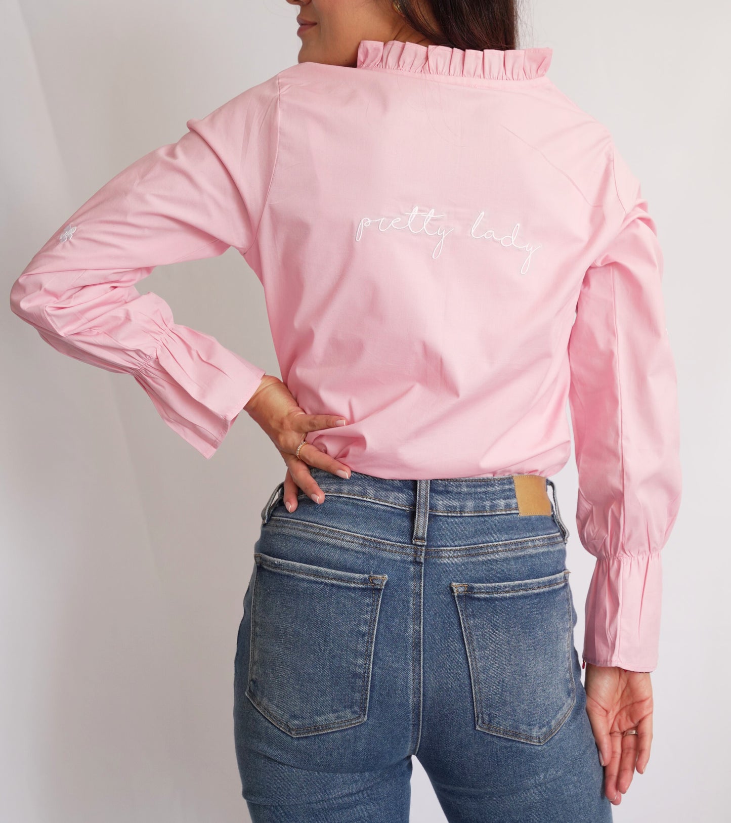 CAMISA BORDADA PRETTY LADY