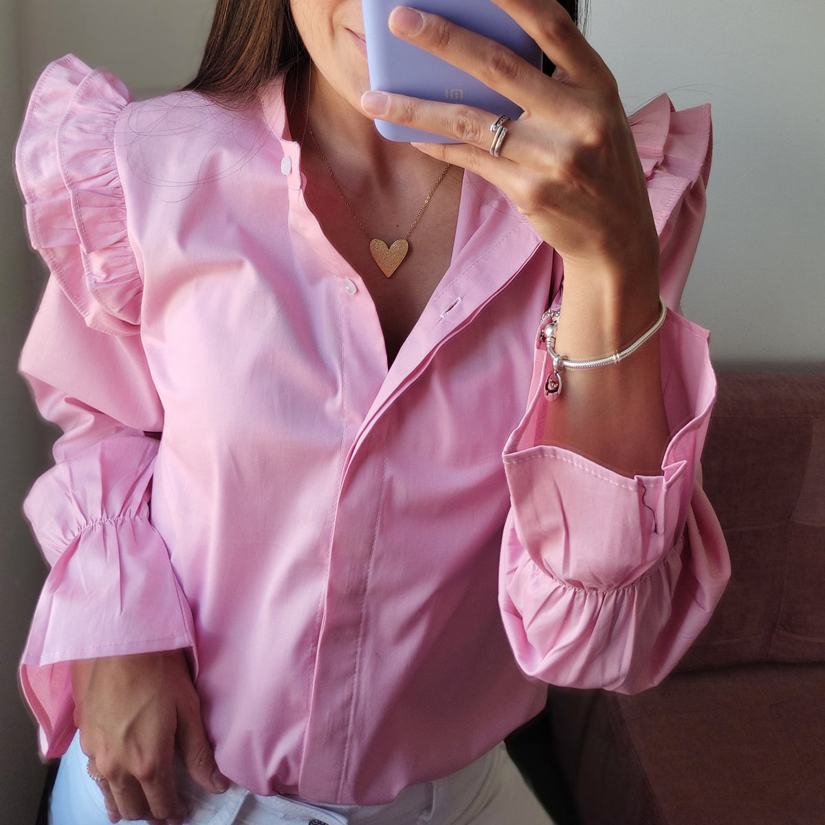 CAMISA ROMÁNTICA