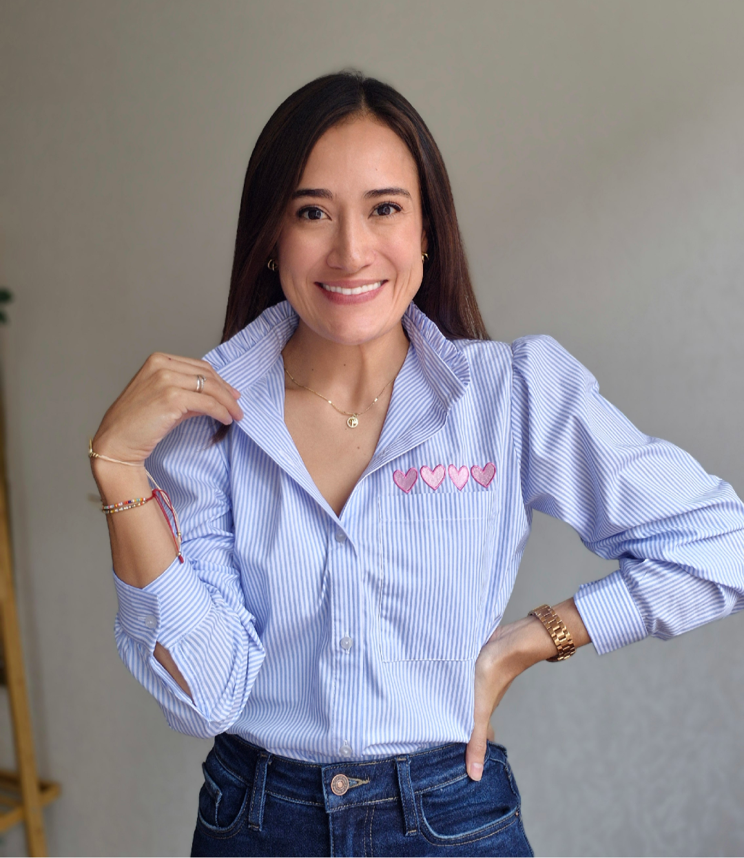 CAMISA BORDADA VICO