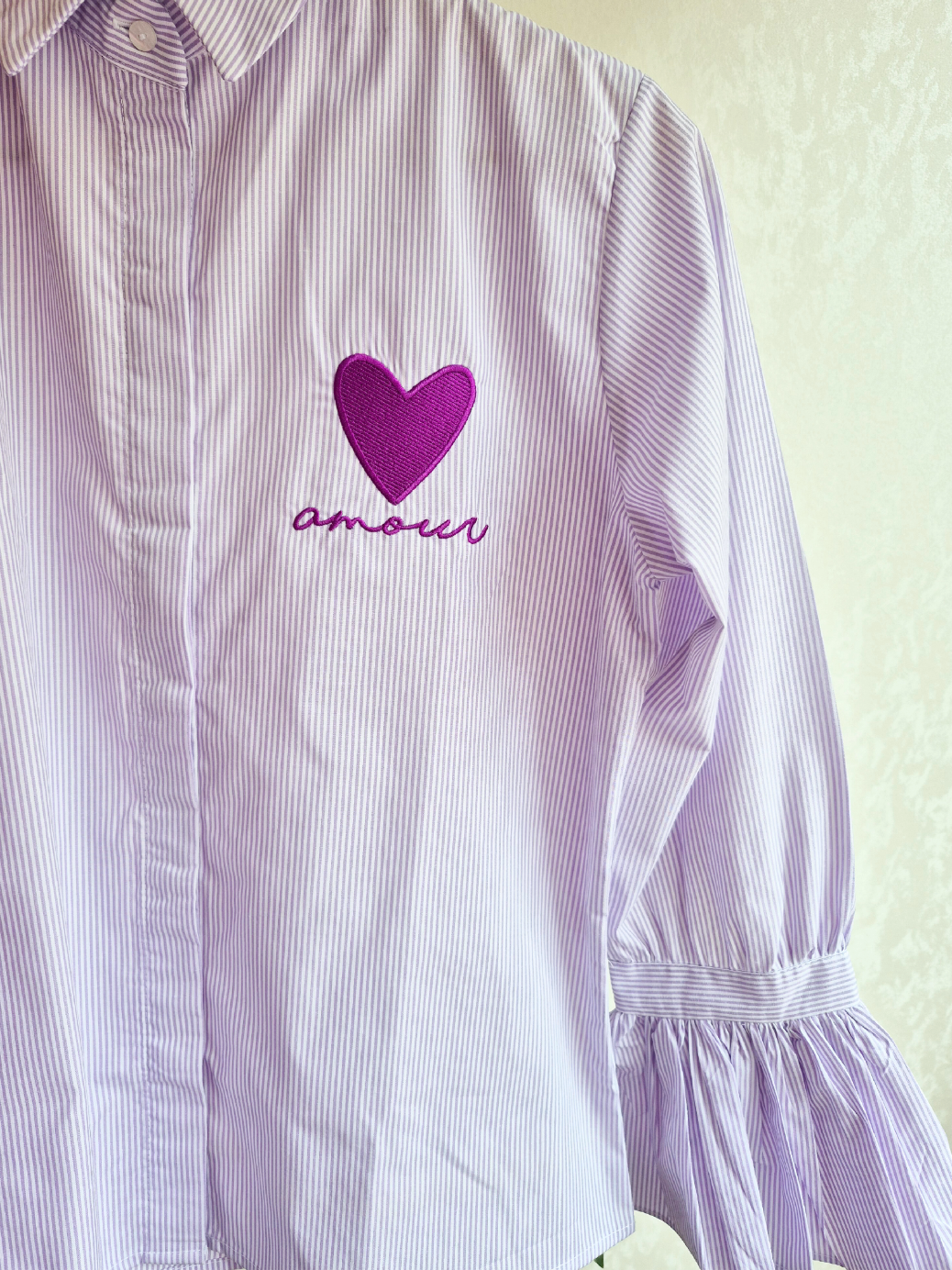 CAMISA BORDADA AMOUR