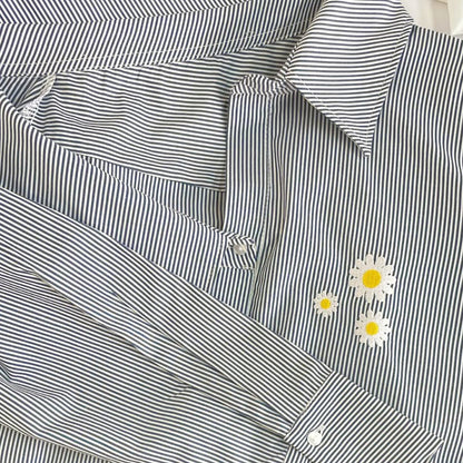 CAMISA ASIMÉTRICA BORDADA