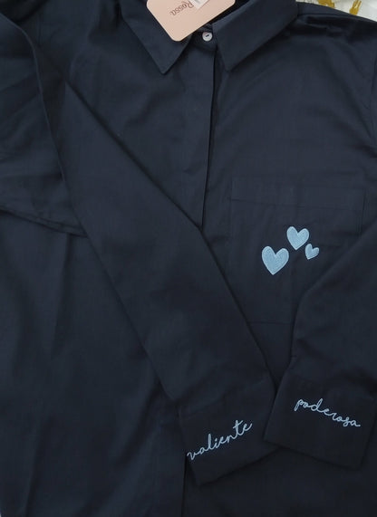 CAMISA DESIRÉ BORDADA