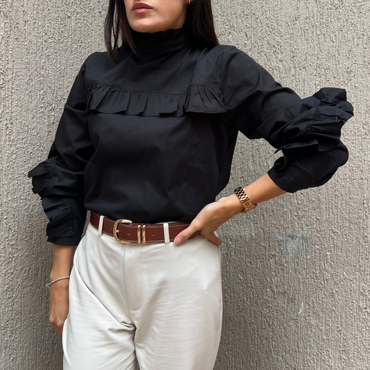 BLUSA ROMÁNTICA BOLEROS