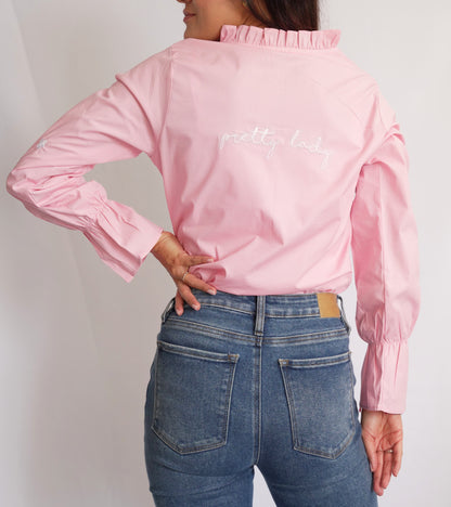 CAMISA BORDADA PRETTY LADY