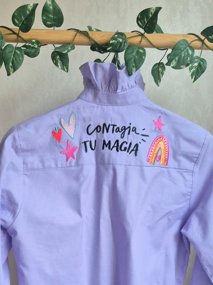 CAMISA BORDADA MAGIA