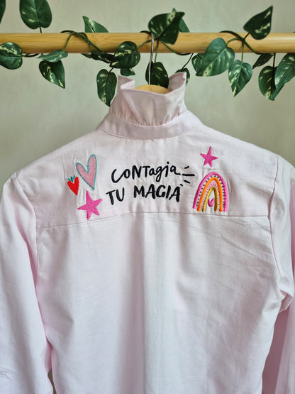 CAMISA BORDADA MAGIA