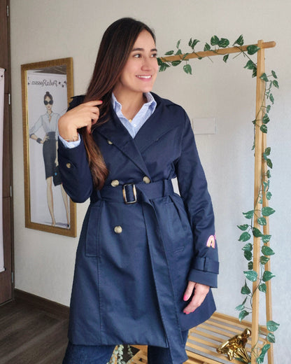 GABARDINA BORDADA