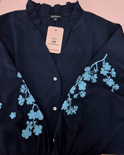 CAMISA BORDADA PRETTY LADY