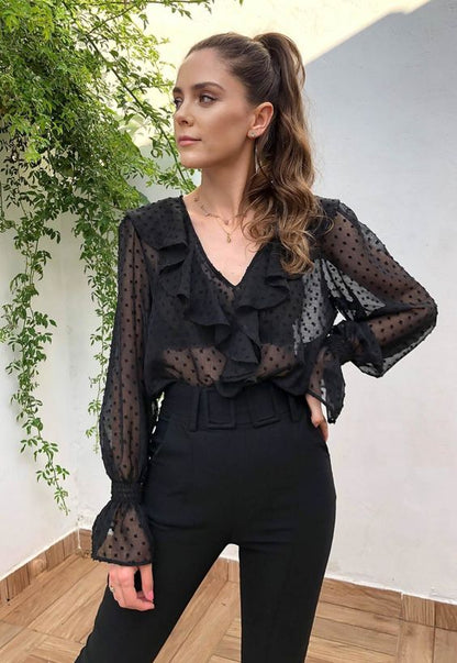 BLUSA PLUMETI