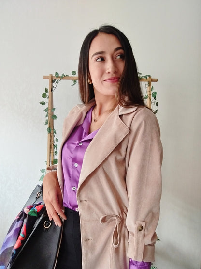 GABARDINA PANA POLAROSSA