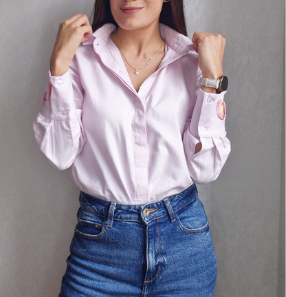 CAMISA BORDADA MAGIA CUELLO CAMISERO