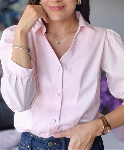 CAMISA BORDADA AMOR PROPIO